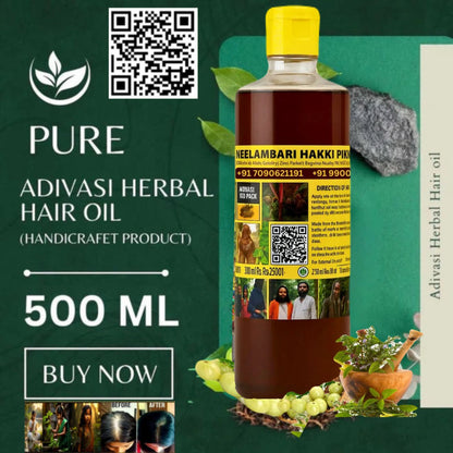 🔥Hakki Pikki Original Adivasi Hair Oil (REAL MANUFACTURER FROM DIRECT SOURCE)🔥